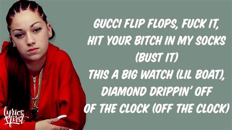 gucci flip flops lyrics clean|gucci flip flops song.